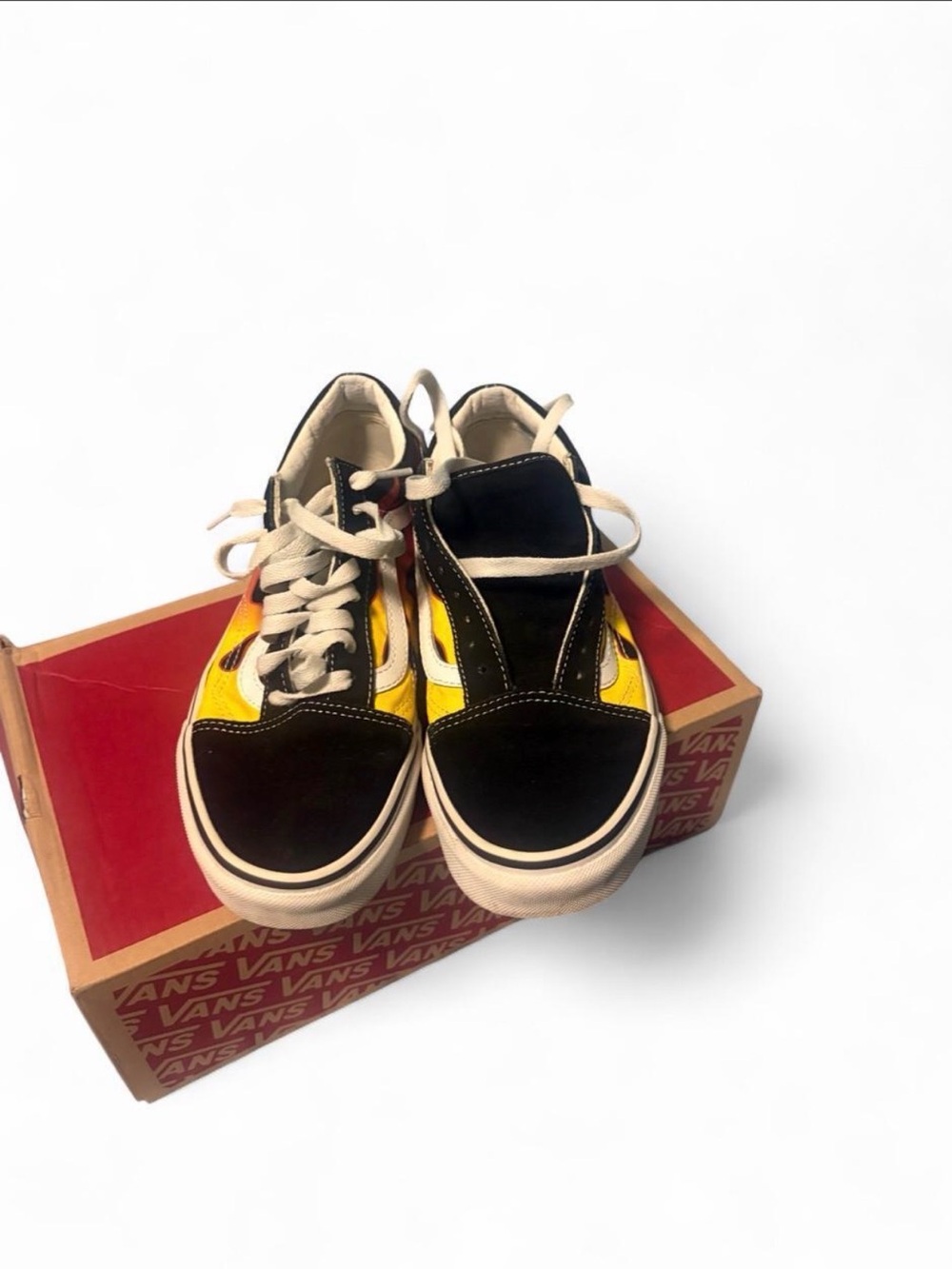 Vans Old Skool flames